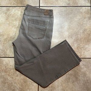 Men’s prAna Grey Slim Fit Bridger Jeans 38 x 30 Medium Wash (Actually 38 x 29)